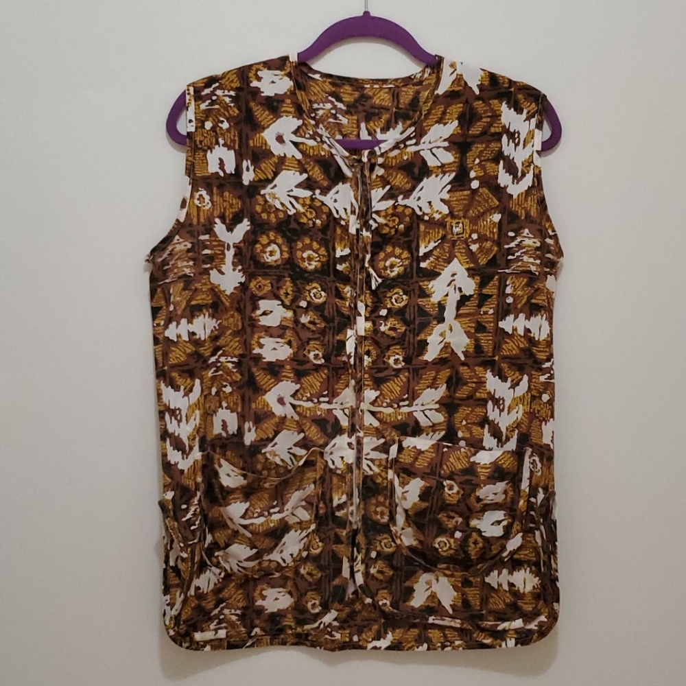 Vintage 90s vest shirt